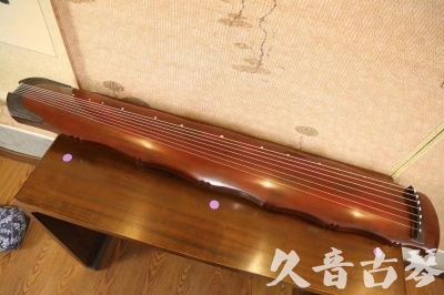 绍兴市●久音古琴  ●典藏系列 20230726 [红洒金竹节]